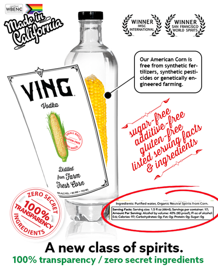 VING Vodka 750mL - 